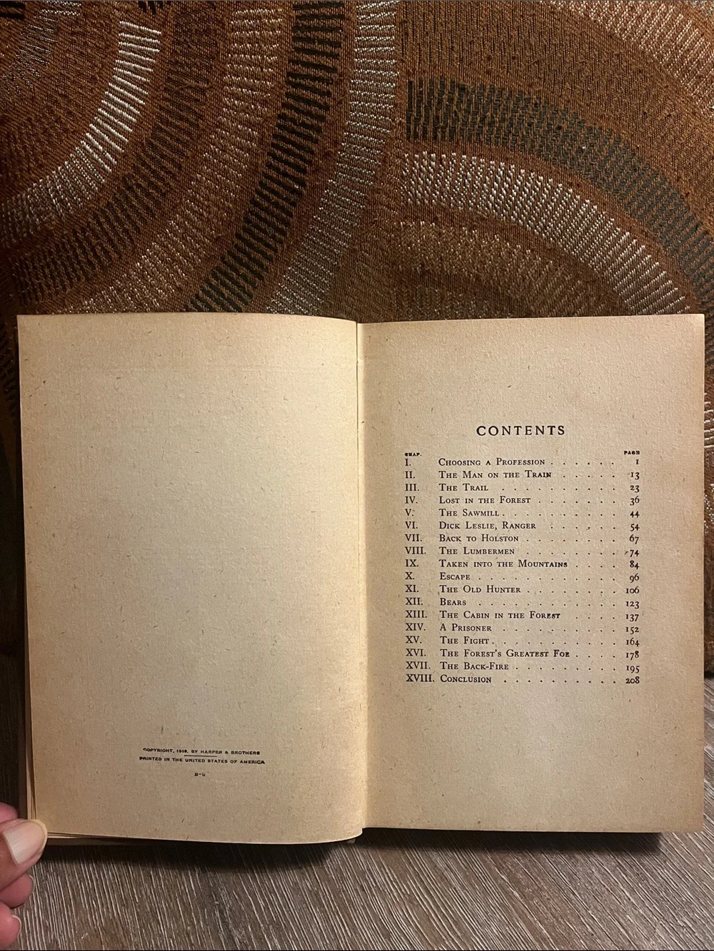 The Young Forester by Zane Grey 1910 [First Edition]